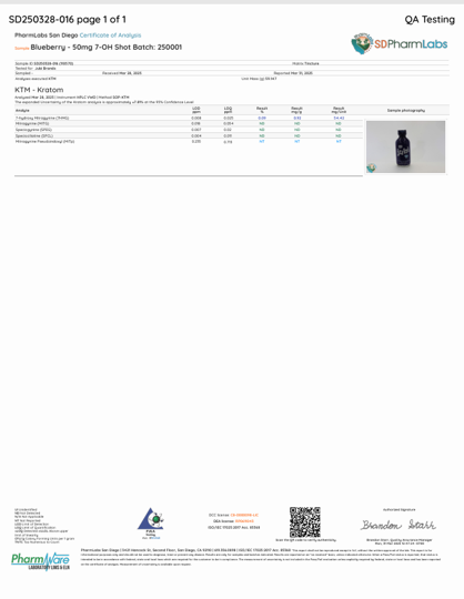 7oh 50mg Shots (Wholesale)