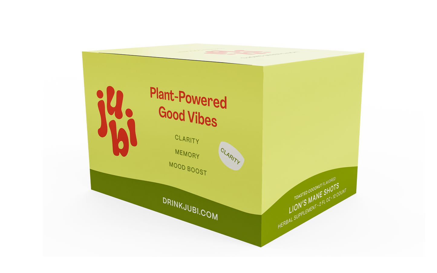 Lion's Mane Drink Clarity + Energy Shots Supplement