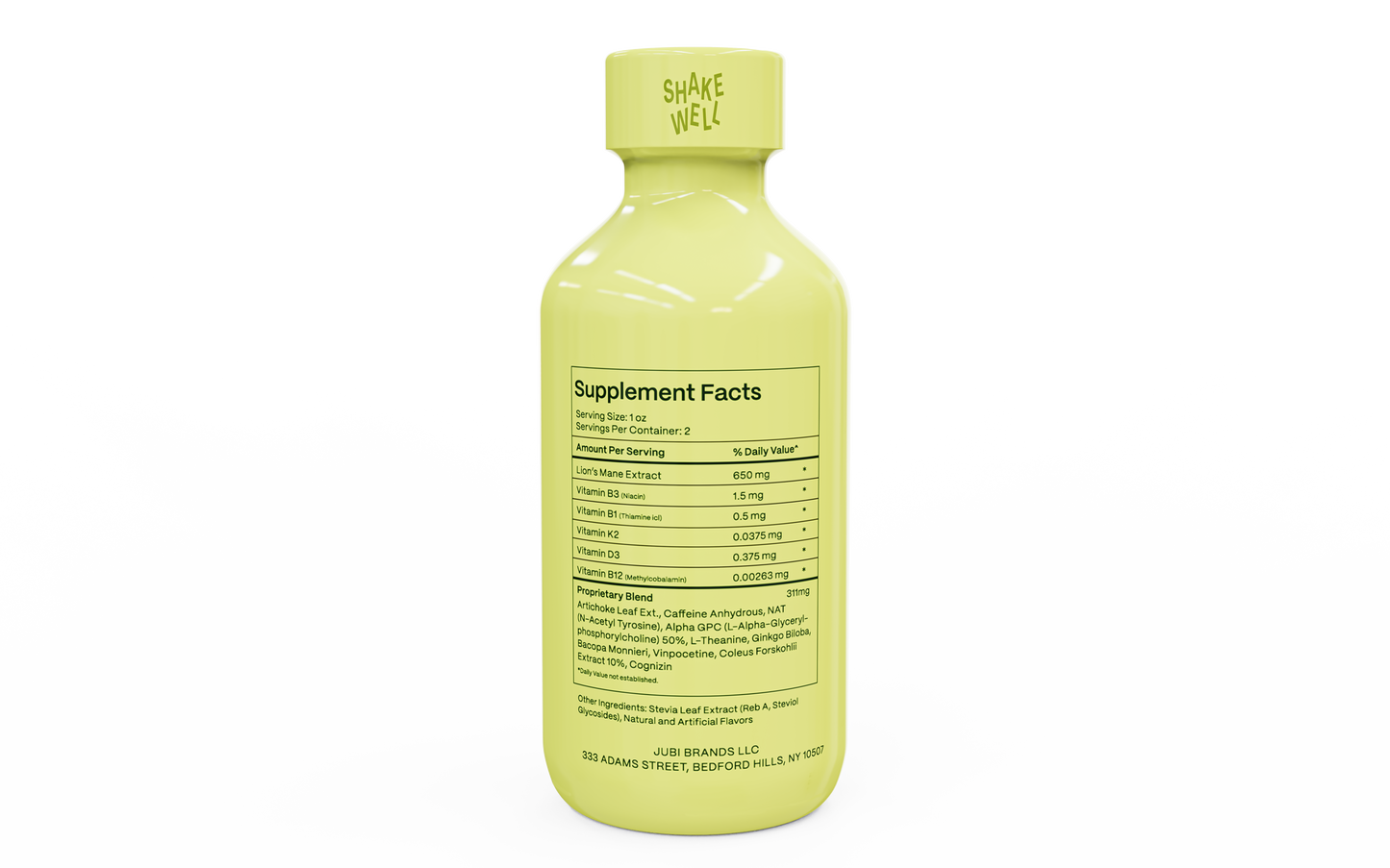 Lion's Mane Drink Clarity + Energy Shots Supplement