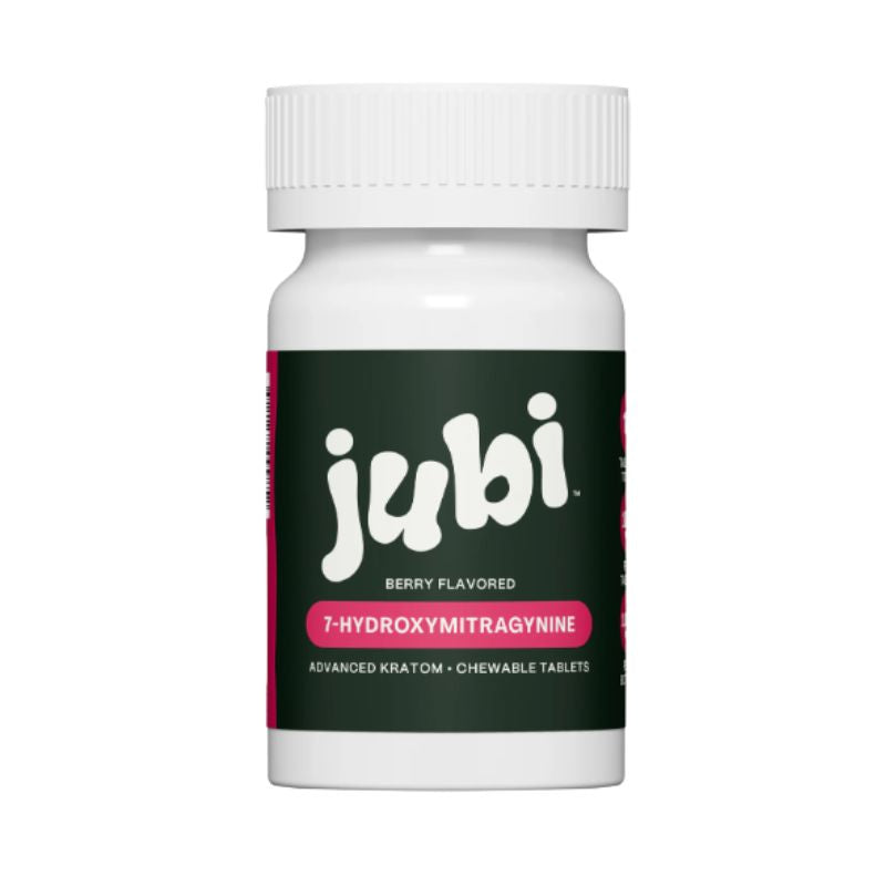 🎁 Jubi 7OH 10CT 100mg Chewable Tablets - Premium 7-Hydroxymitragynine Extract Chewables Tablets Bottle (100% off)