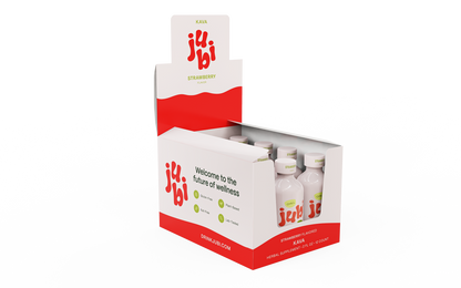 Jubi Strawberry Chill Kava Shot — The Natural Relaxation Shot That Actually Works