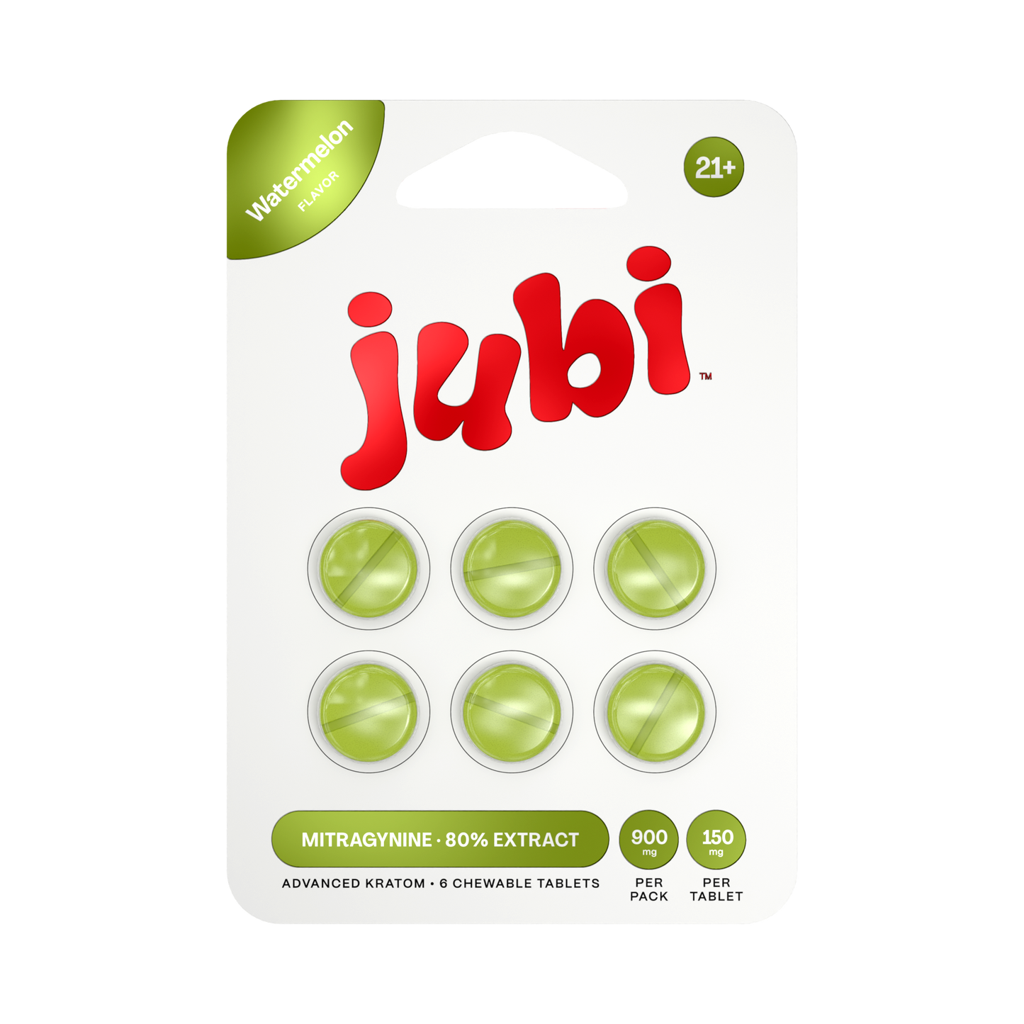 🎁 Jubi Advance Kratom 80% Mitragynine Extract Chewable Tablets - 150mg Per Tablet, 6-Count (100% off)