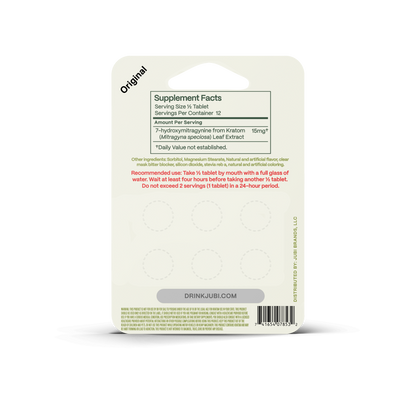 Jubi 7OH 30mg Chewable Tablet - Single Pack