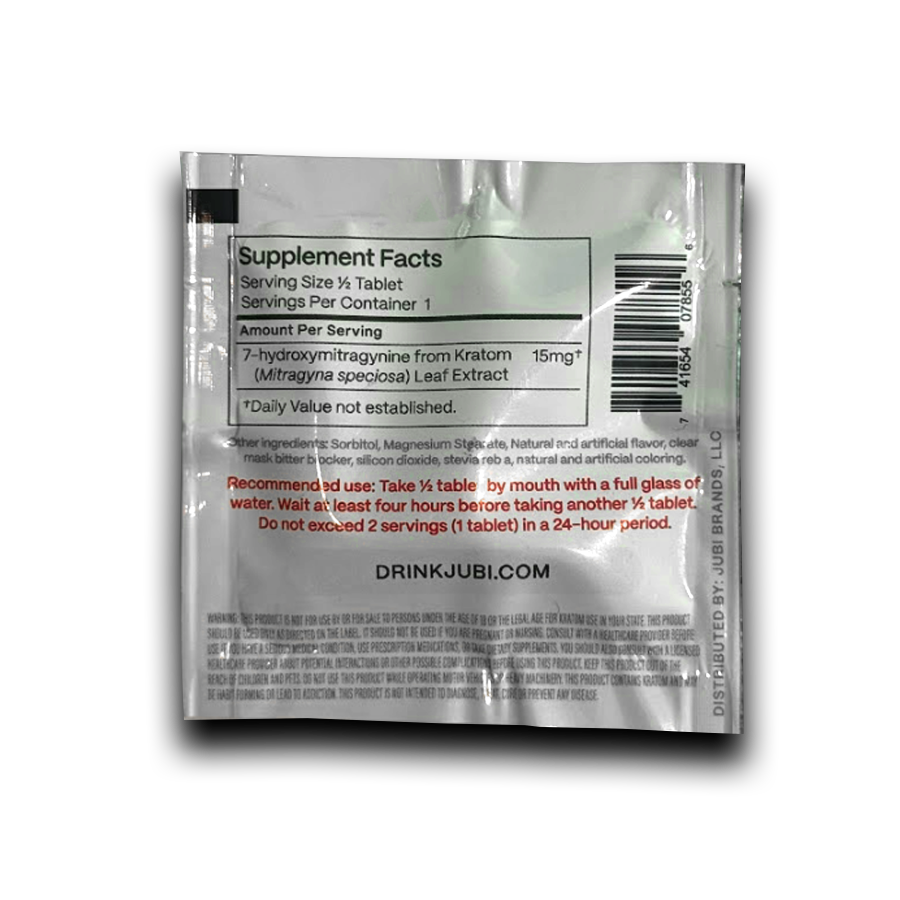 Jubi 7OH 30mg Chewable Tablet - Single Pack