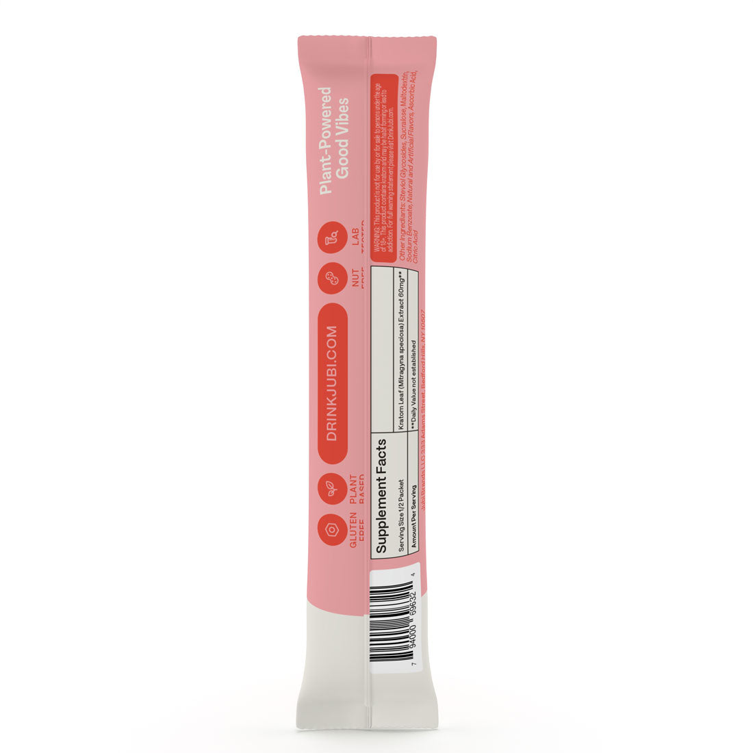 Jubi Kratom Stick Packs - 120mg Mitragynine | 5 Flavors | Mix & Sip