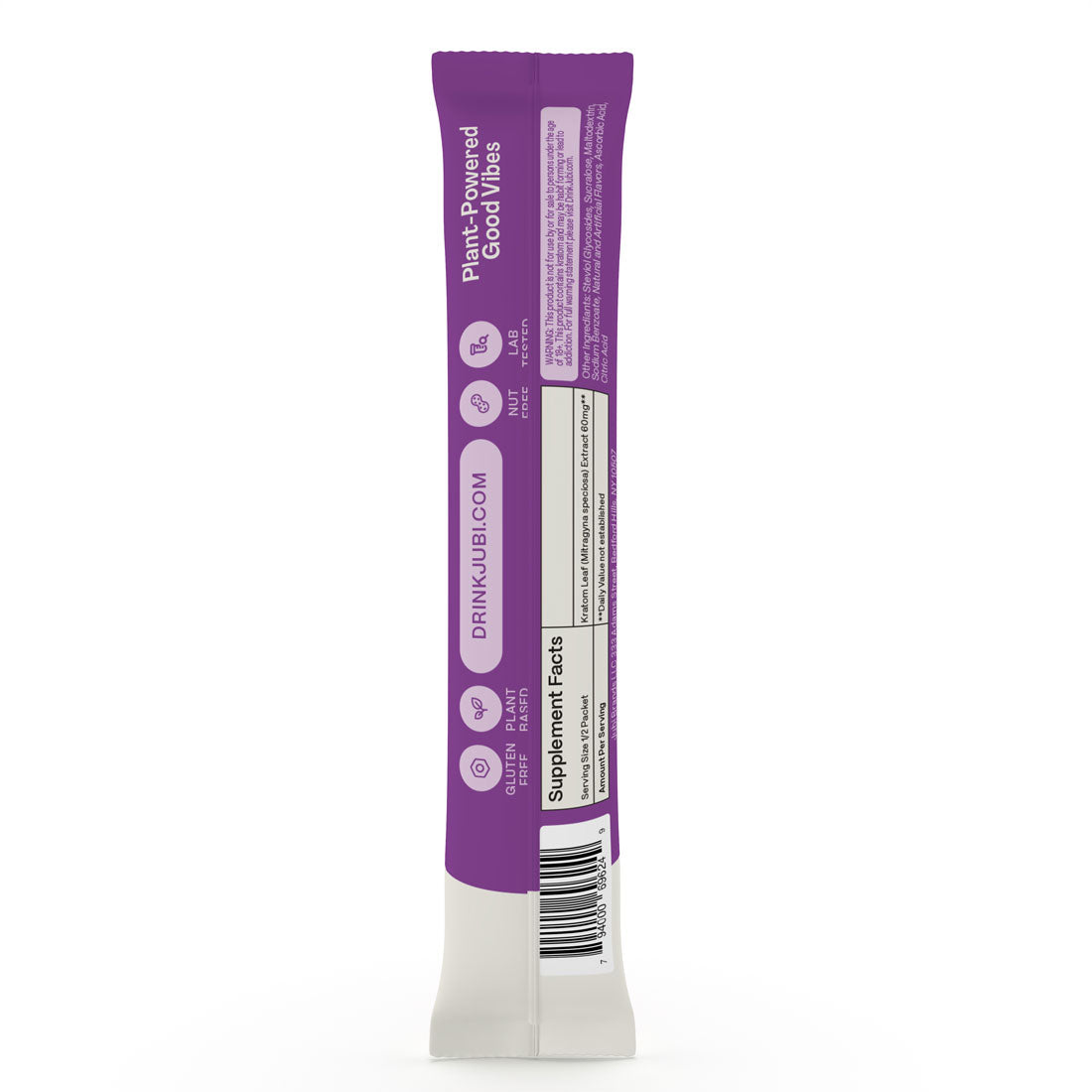 Jubi Kratom Stick Packs - 120mg Mitragynine | 5 Flavors | Mix & Sip
