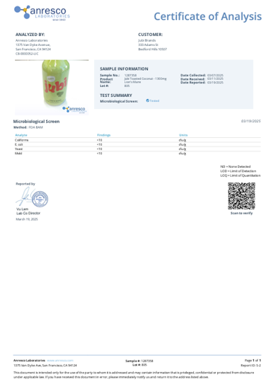 Lion's Mane Drink Clarity + Energy Shots Supplement