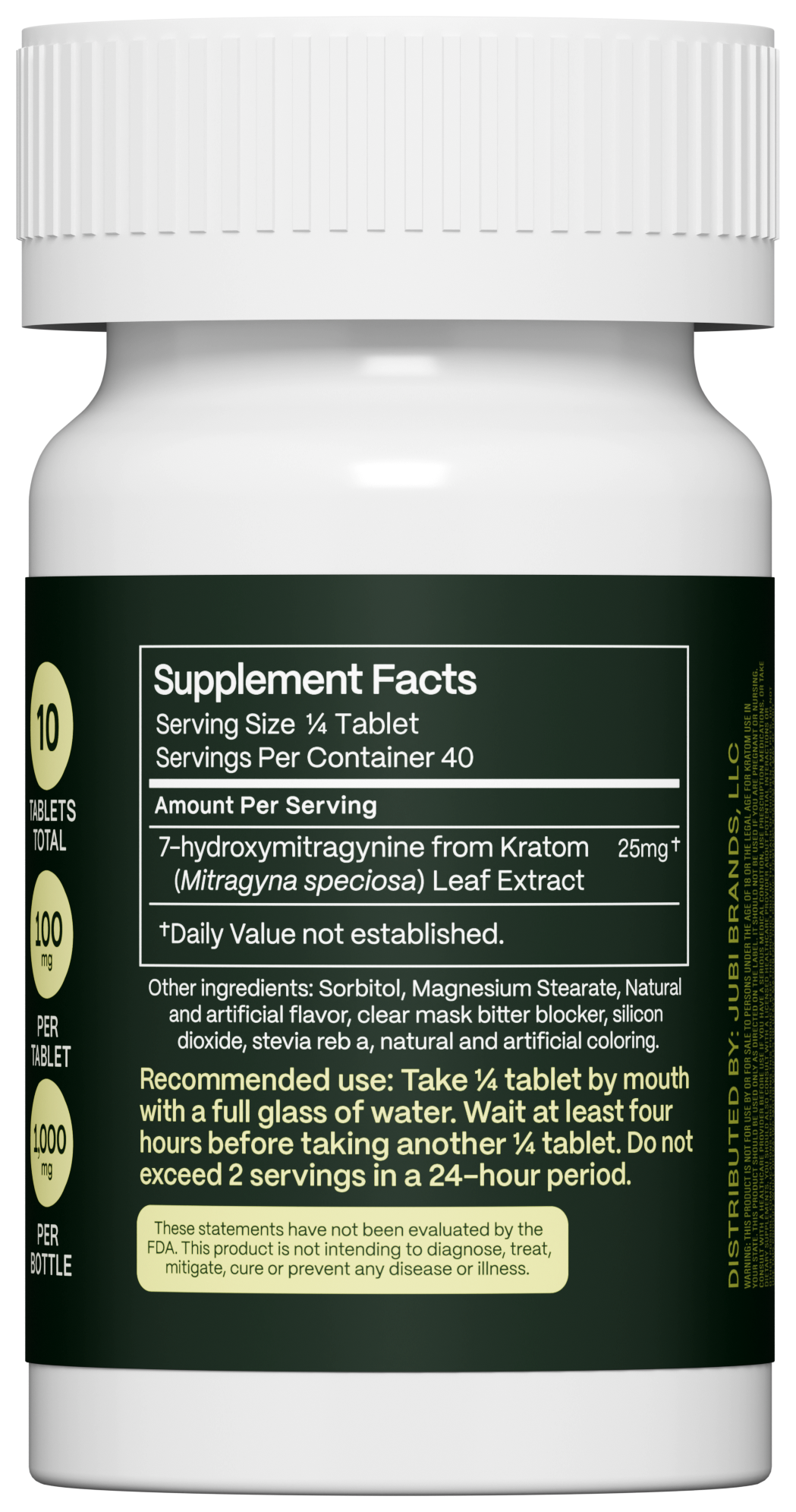 Jubi 7OH 10CT 100mg (Wholesale)