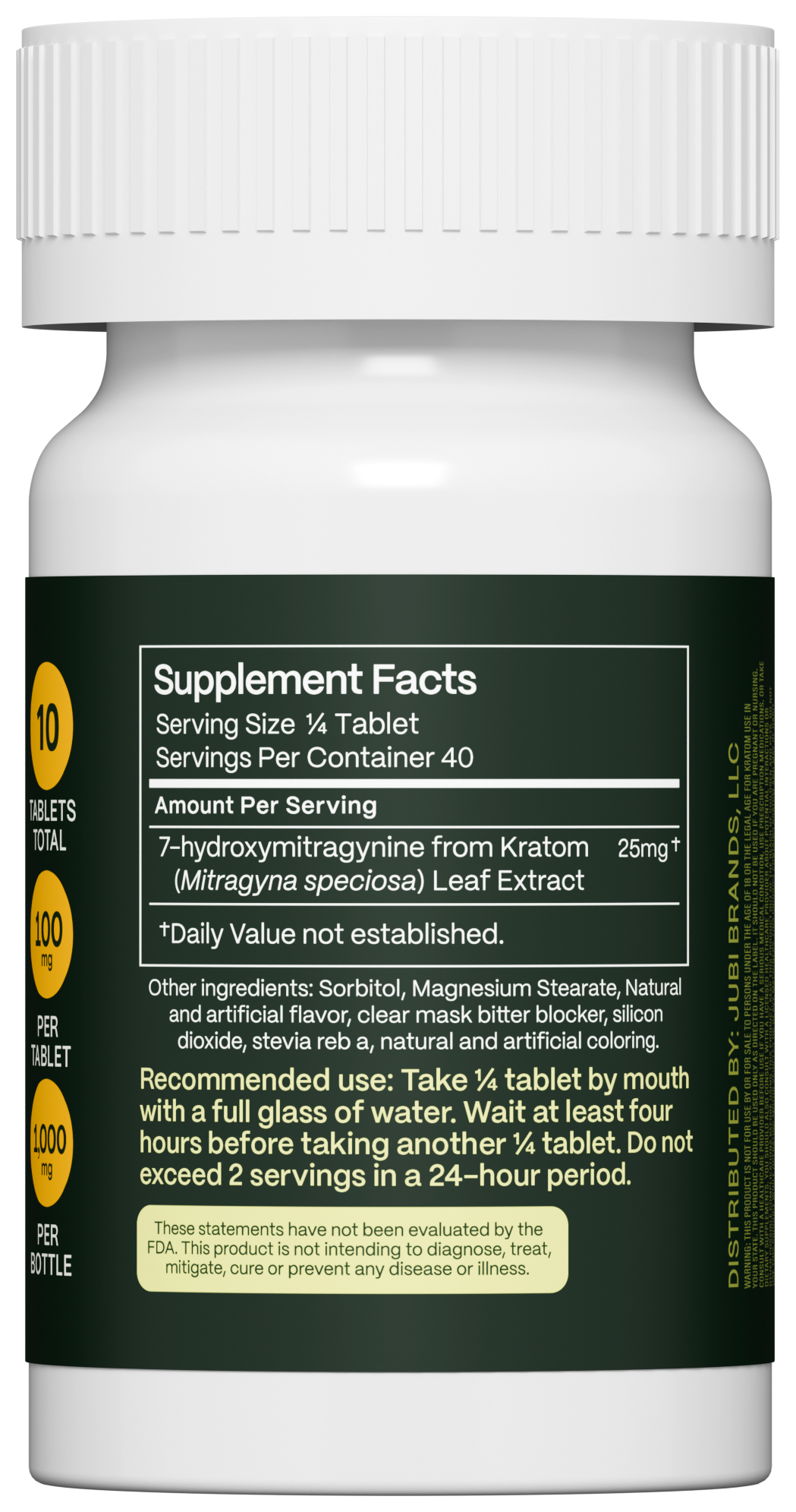 Jubi 7OH 10CT 100mg (Wholesale)