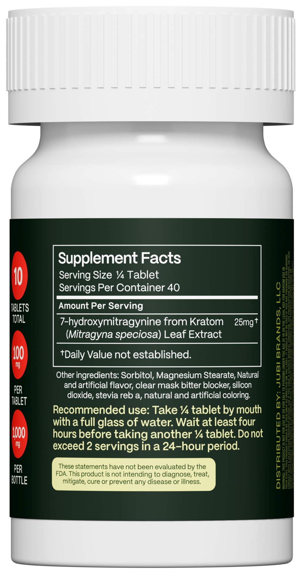 Jubi 7OH 10CT 100mg (Wholesale)