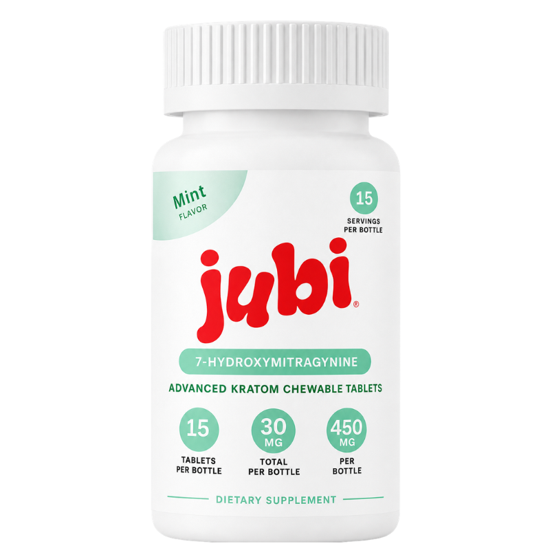 🎁 Jubi 7-Hydroxymitragynine Chewable Tablets – 15CT | Strawberry Watermelon | 30MG Per Tablet | 450MG Total(100% off)