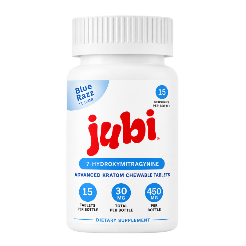 🎁 Jubi 7-Hydroxymitragynine Chewable Tablets – 15CT | Strawberry Watermelon | 30MG Per Tablet | 450MG Total(100% off)