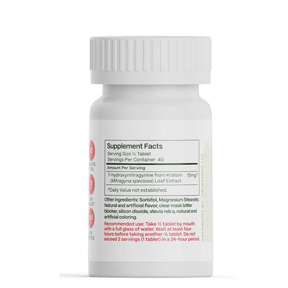 7oh Tablets - 30mg Chewable Tablets 20CT Bottle (Wholesale)
