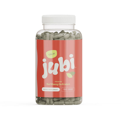 Jubi Maeng Da Kratom Vegetable Capsules - 3 Strains | Energy, Focus & Calm