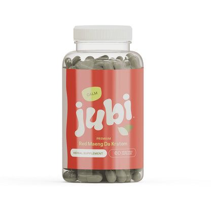 Jubi Maeng Da Kratom Capsules Variety Pack - 60 Veg Caps | 3 Strains | 20% Off